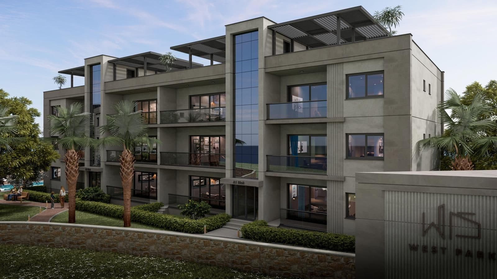 West Park Alsancak – Moderne kystnært boligkompleks i Alsancak, Girne (Kyrenia), Nordcypern