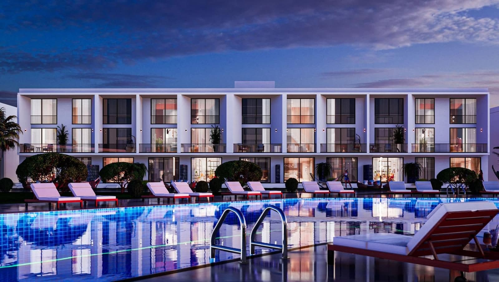 Courtyard Platinum – سكن على طراز المنتجعات قرب البحر في إسكله، شمال قبرص