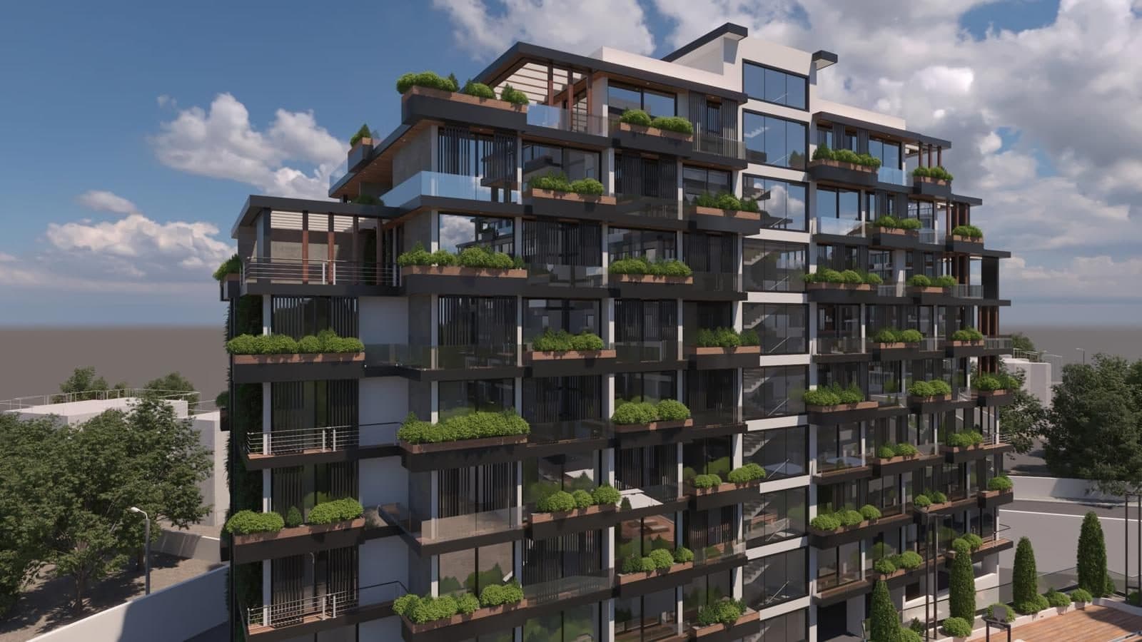 Akacan Premium – Luksuriøst kystnært boligkompleks i Gaziveren, Lefke, Nordcypern