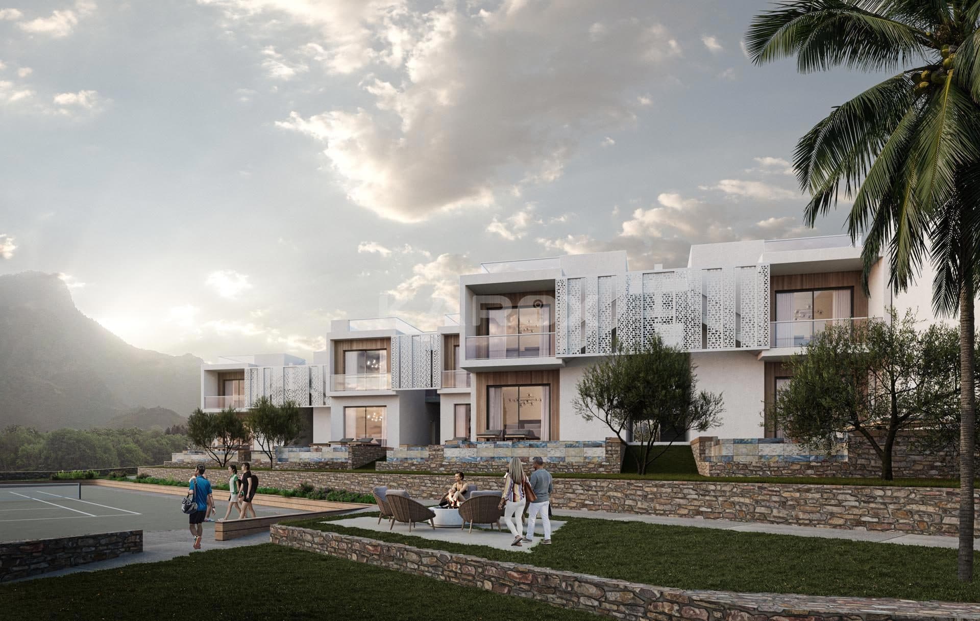 Aqualina Karşıyaka – luksuriøst boligkompleks ved havet i Karşıyaka, Girne, Nordcypern