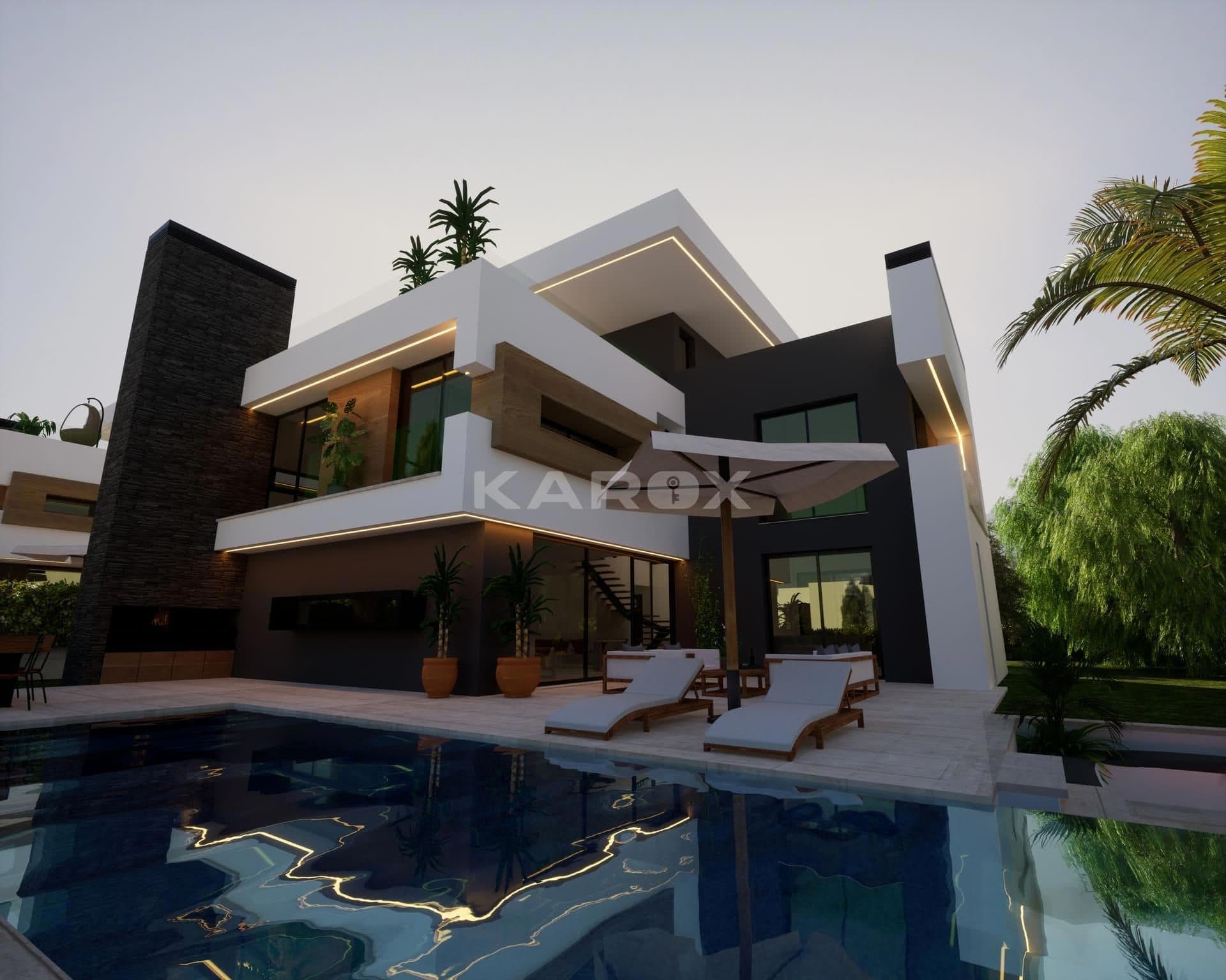 Tilia Luxury Villas – Eksklusivt luksusvillakompleks i Edremit, Kyrenia, Nordcypern