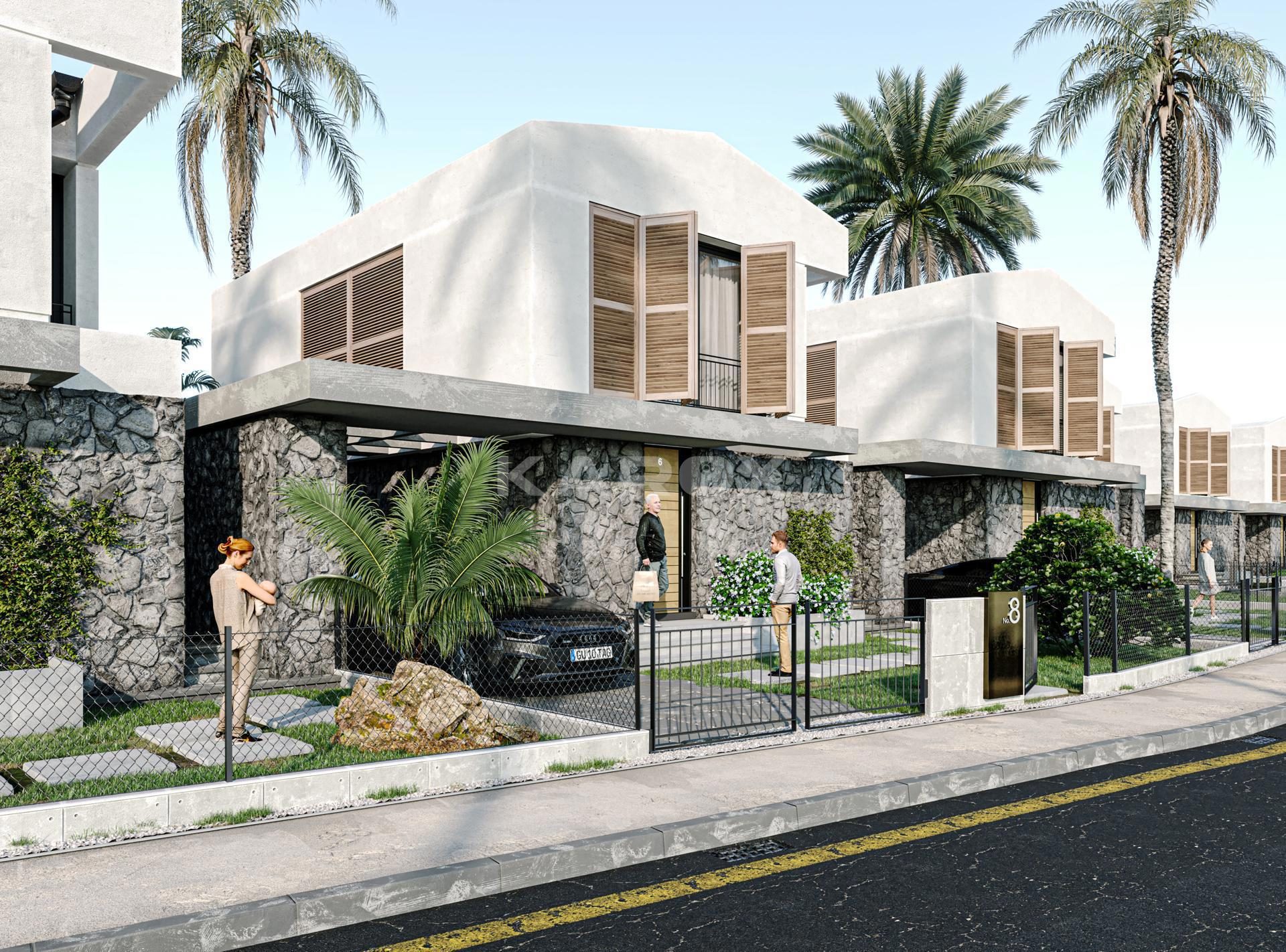Mediterranean Villas – مجتمع ویلایی ساحلی در آلسانجاک، کرینیا، قبرس شمالی