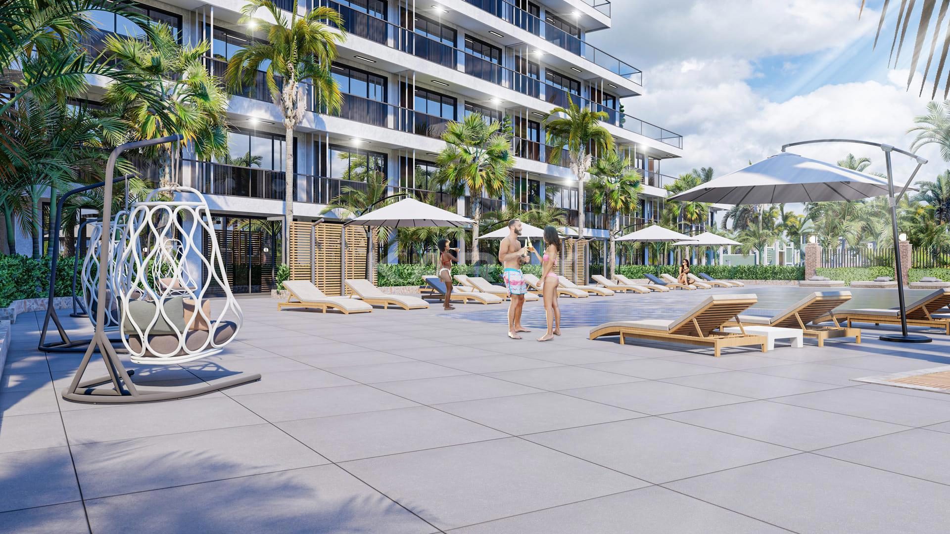 Panorama Long Beach by Döveç – زندگی کنار ساحل با چشم‌انداز گسترده در ایسکله، قبرس شمالی