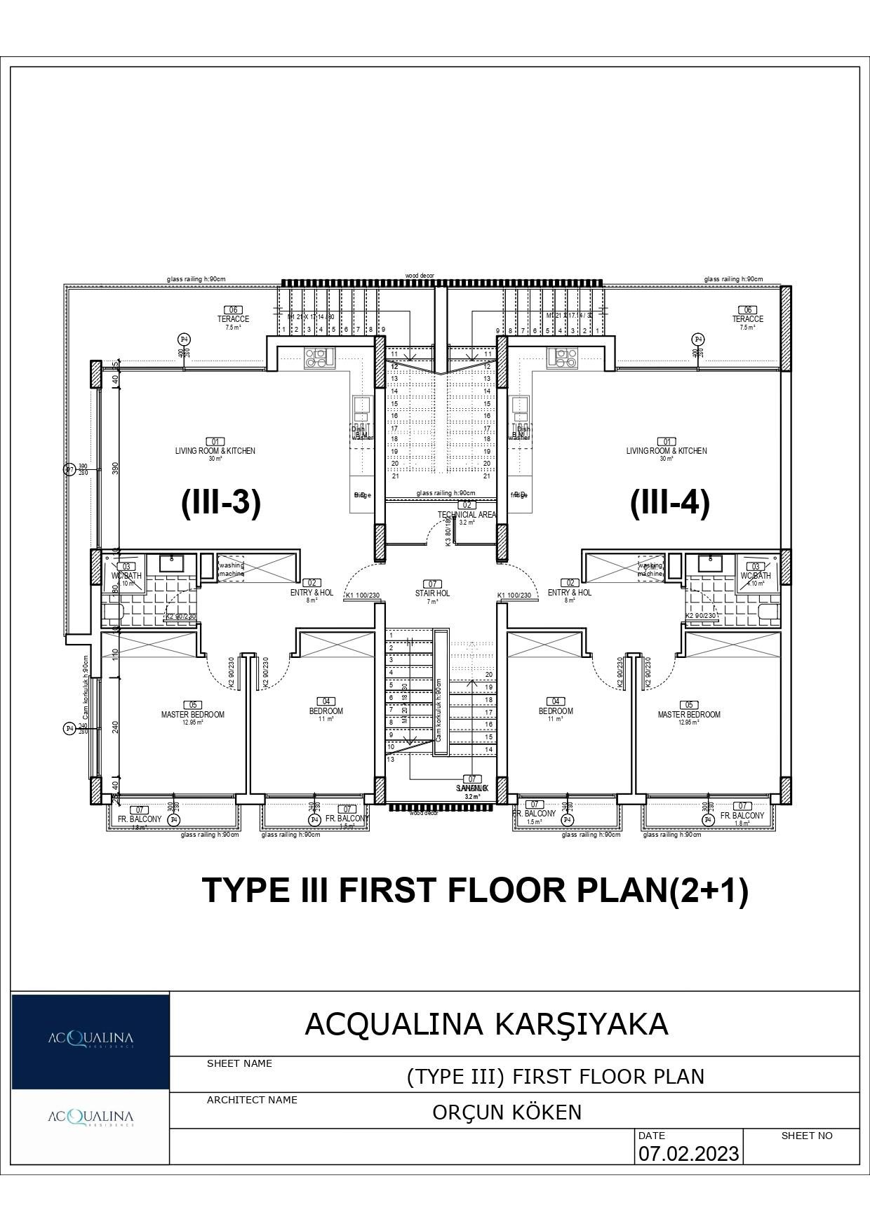 2. kat planı