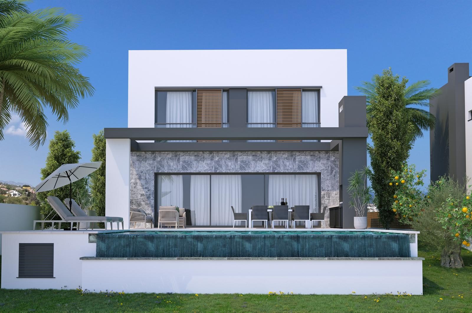 GFB Trio Villas – مجمع فيلات فاخرة في أوزانكوي، كيرينيا، شمال قبرص